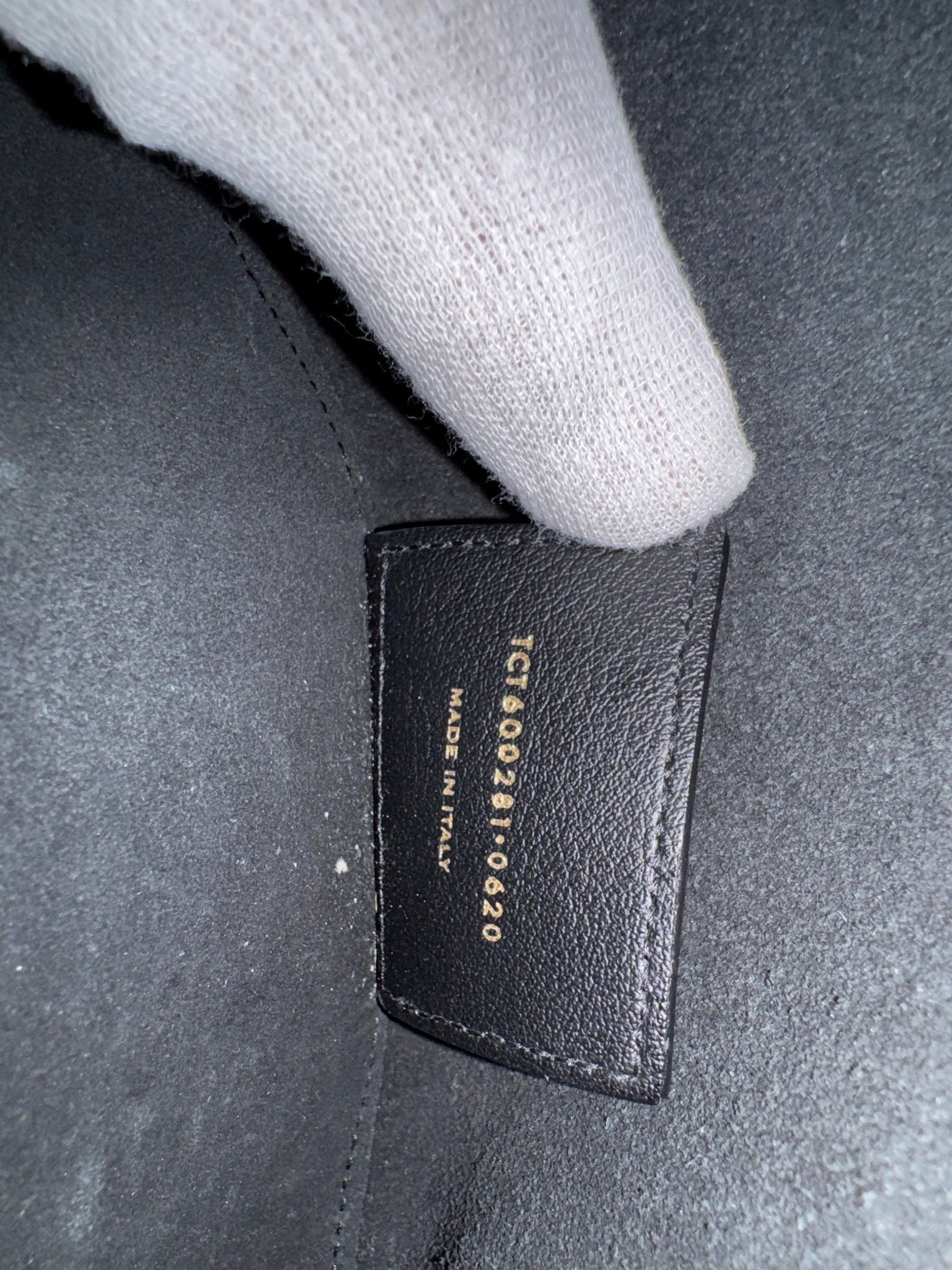 Saint Laurent Shopper Tasche Schwarz Leder mit Clutch - BagAffair